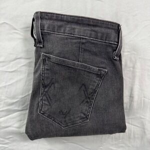 MCGUIRE Gotham Slim Maiachite Wash Jeans Grey Women's 28 USA Made